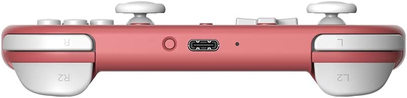 8Bitdo Lite 2 Bluetooth Gamepad for Switch, Switch Lite, Android and Raspberry Pi (Pink)