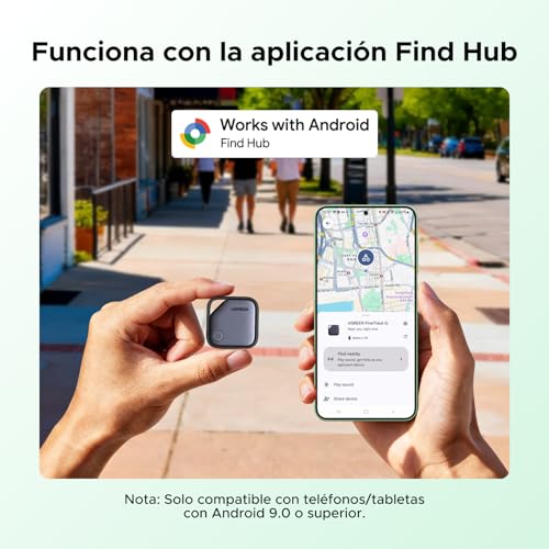 UGREEN FineTrack G Smart Finder Recargable Compatible con Google Find Hub