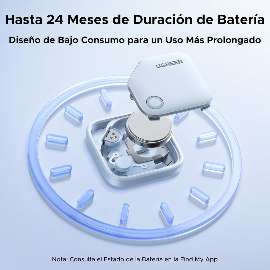 UGREEN FineTrack Localizador Inteligente 1Pack Compatible con Apple Find My