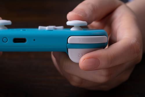 8Bitdo Lite 2 Bluetooth Gamepad for Switch, Switch Lite, Android and Raspberry Pi (Pink)