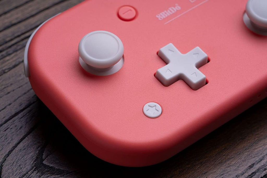 8Bitdo Lite 2 Bluetooth Gamepad for Switch, Switch Lite, Android and Raspberry Pi (Pink)