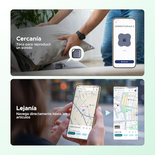 UGREEN FineTrack G Smart Finder Recargable Compatible con Google Find Hub