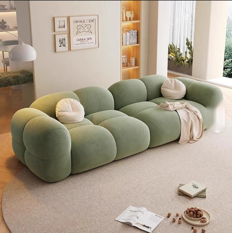 Sillón Nube 1.6 m — Tela Suave | Envío Comprimido al Vacío